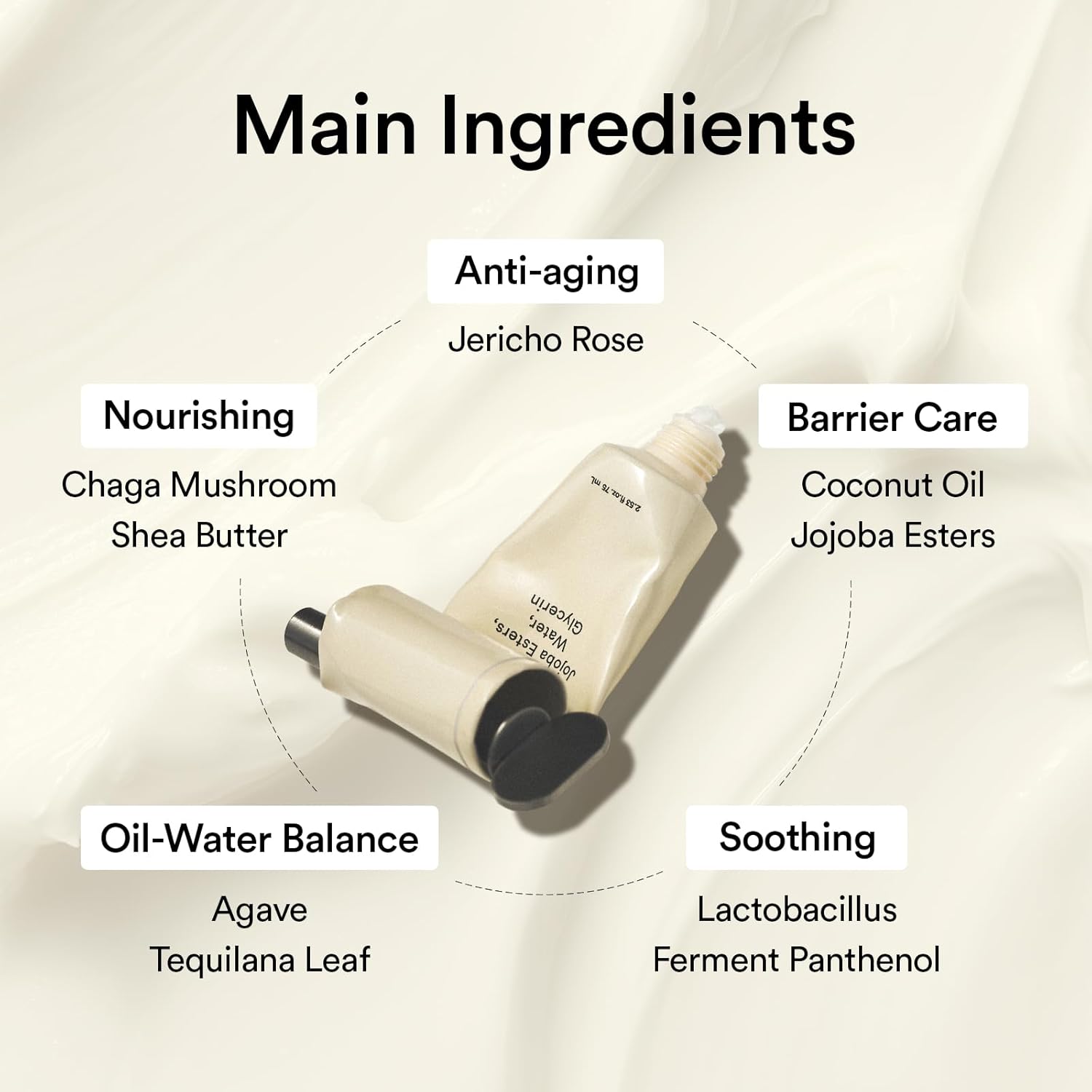 Abib Jericho Rose Cream Nutrition Tube 75ml 